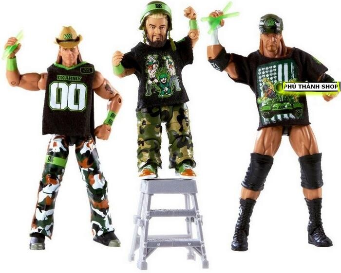 [HÀNG CỰC HIẾM] WWE DX (SHAWN MICHAELS & TRIPLE H & HORNSWOGGLE