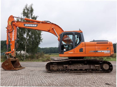 Máy xúc đào doosan bánh xích DX225LC