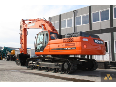 Máy xúc đào doosan bánh xích DX340LCA-K