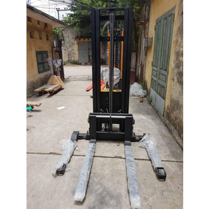 Xe nâng bán tự động chân siêu rộng tải nâng 1000kg độ cao nâng 2000mm Model DYC10-A20