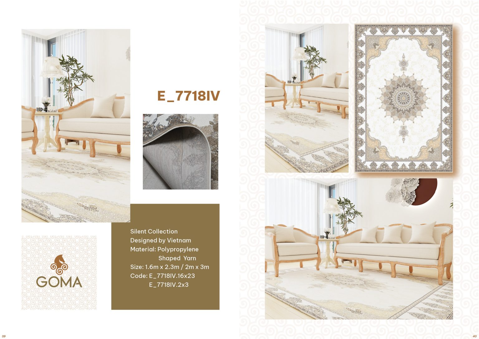 THẢM DỆT HIỆN ĐẠI CAO CẤP- GO-SILENT-E_7718IV