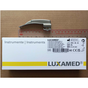 Lưỡi đèn đặt nội khí quản ánh sáng lạnh Led Luxamed (lưỡi cong)