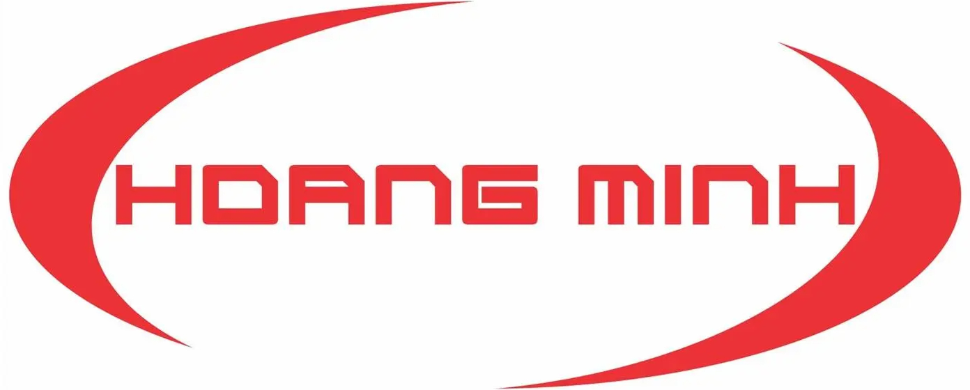 Logo công ty phụ tùng xe nâng Hoàng Minh