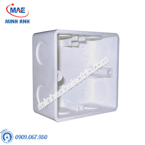 Đế âm cho mặt đơn chuẩn Anh - Model E257DBE_C5