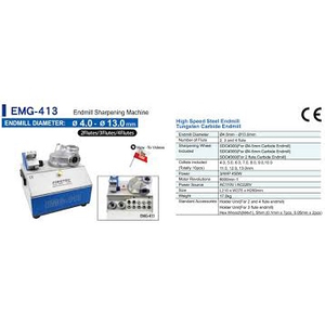 Máy mài dao phay ngón EMG-413 Nhật Bản mài dao phi 4 đến 13