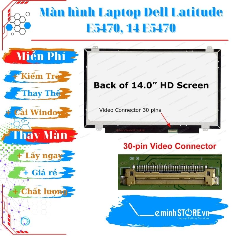 Thay Màn hình Laptop Dell Latitude E5470, 14 E5470