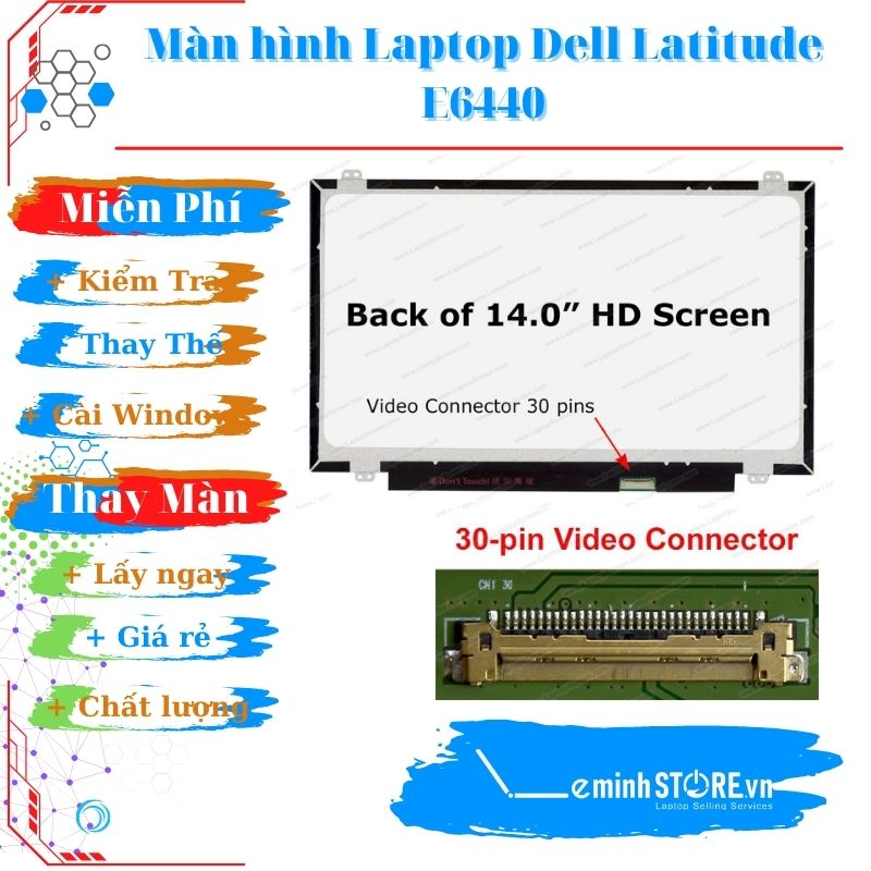 Thay Màn hình Laptop Dell Latitude E6440