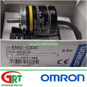 E6A2-CS3C E6A2-CS3C-10P/R | Bộ mã hoá vòng xoay E6A2-CS3C E6A2-CS3C-10P/R | Encoder | Omron Vietnam