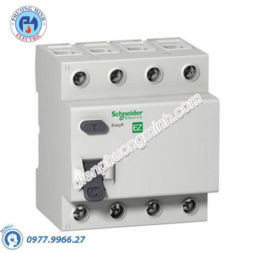 Easy9 RCCB 4P 300mA 40A - Model EZ9R64440