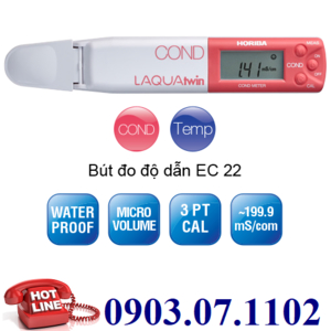 Bút Đo Độ Dẫn EC-22 Hãng Horiba - Nhật Bản