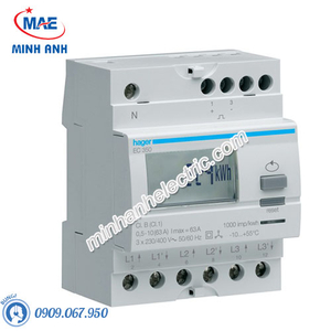 Timer 24h Hager - Model EC350 dòng Push Button