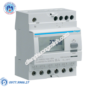 Timer 24h Hager - Model EC352 dòng Push Button