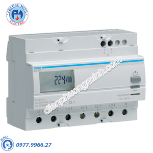 Timer 24h Hager - Model EC362 dòng Push Button