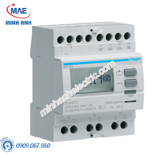 Timer 24h Hager - Model EC372 dòng Push Button