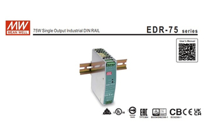Nguồn MEAN WELL EDR-75-12, EDR-75-24, EDR-75-48