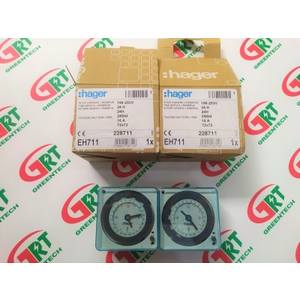 EH711 | HAGER | CÔNG TẮC THỜI GIAN EH711 | HAGER VIỆT NAM