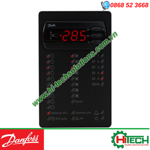 EKA 165 Màn hình hiển thị mở rộng cho bộ điều khiển bộ điều khiển máy nén và dàn ngưng tụ dòng AK-PC Remote Display Accessory - 084B8573