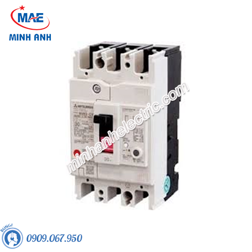 ELCB - Cầu Dao Tự Động Chống Dòng Rò NV125-CV 3P 100A 10kA 30mA MITSUBISHI