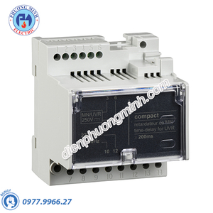 Electrical auxiliaries for NSX100 to NSX630, Under voltage, Time day, 220/240VAC - Model LV429427