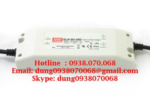 Bộ nguồn mean well ELN-60-48, ELN-60-48P,ELN-60-9, ELN-60-9D,ELN-60-9P