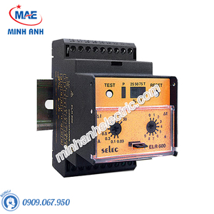 Rơ le bảo vệ - Model ELR600 protection relay (relay bảo vệ)