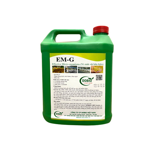 EM-G CAN 5L CHẾ PHẨM SINH HOC EM GỐC VI SINH TỐT HIỆU QUẢ CAO