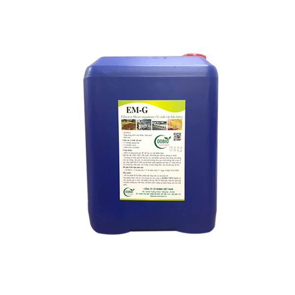 EM-G MEN VI SINH EM GỐC CHẤT LƯỢNG TỐT NHẤT CHO AO NUÔI TÔM CÁ CAN 20 LÍT