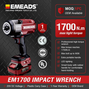 Máy siết bu lông dùng pin EMEADS EM1700