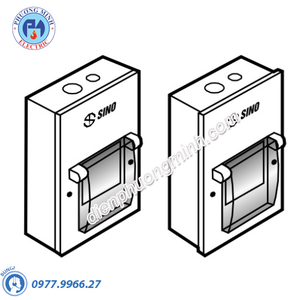 Tủ điện vỏ kim loại chứa 3 module lắp chìm - Model EM3PL