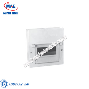Tủ điện âm tường, vỏ kim loại chứa 3 MCB - Model EMC3PL