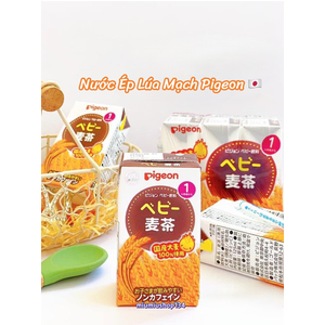 Trà lúa mạch Pigeon 🇯🇵 - dành cho bé 1 thánh tuổi - lốc 3 hộp