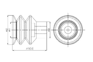 Giác hút EPCG-30-F Eins