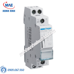 Timer 24h Hager - Model EPN503 dòng Latching Relay