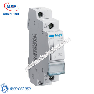 Timer 24h Hager - Model EPN511 dòng Latching Relay