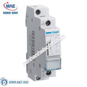 Timer 24h Hager - Model EPN513 dòng Latching Relay