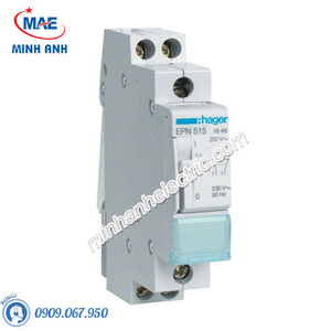 Timer 24h Hager - Model EPN515 dòng Latching Relay