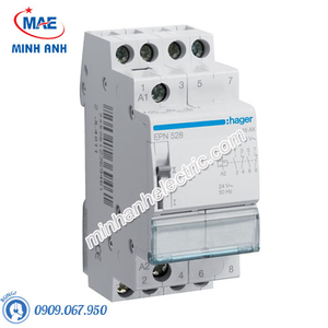 Timer 24h Hager - Model EPN528 dòng Latching Relay