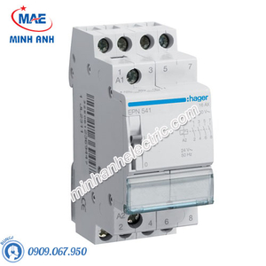 Timer 24h Hager - Model EPN541 dòng Latching Relay