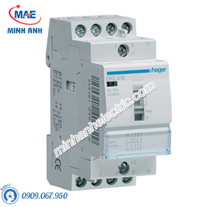 Timer 24h Hager - Model ERC418 dòng Latching Relay