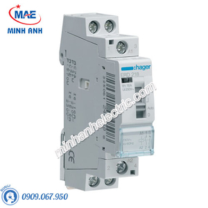 Timer 24h Hager - Model ERD218 dòng Latching Relay