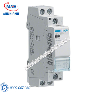 Timer 24h Hager - Model ESC225 dòng Contactor