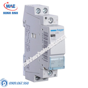 Timer 24h Hager - Model ESC226 dòng Contactor
