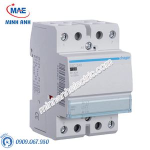 Timer 24h Hager - Model ESC240 dòng Contactor