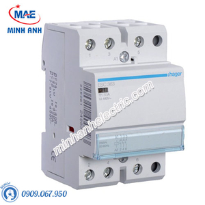 Timer 24h Hager - Model ESC363 dòng Contactor