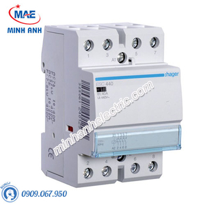 Timer 24h Hager - Model ESC440 dòng Contactor
