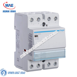 Timer 24h Hager - Model ESC443 dòng Contactor