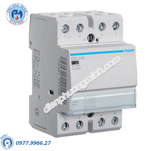 Thiết bị khởi động từ Hager(Contactor) - Model ESC443 dòng Contactor
