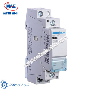 Timer 24h Hager - Model ESL125 dòng Contactor