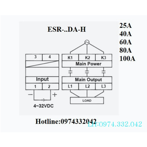 Bộ bán dẫn ESR-40DA-H