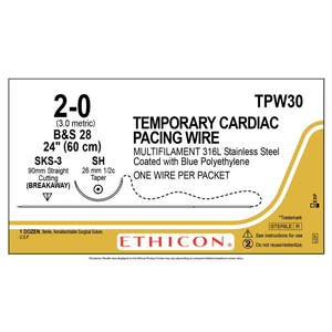 Chỉ điện cực Temporary Cardiac Pacing Wire 2-0 TPW30